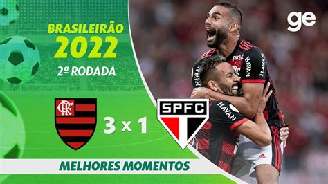 FLAMENGO 3 X 1 SÃO PAULO .